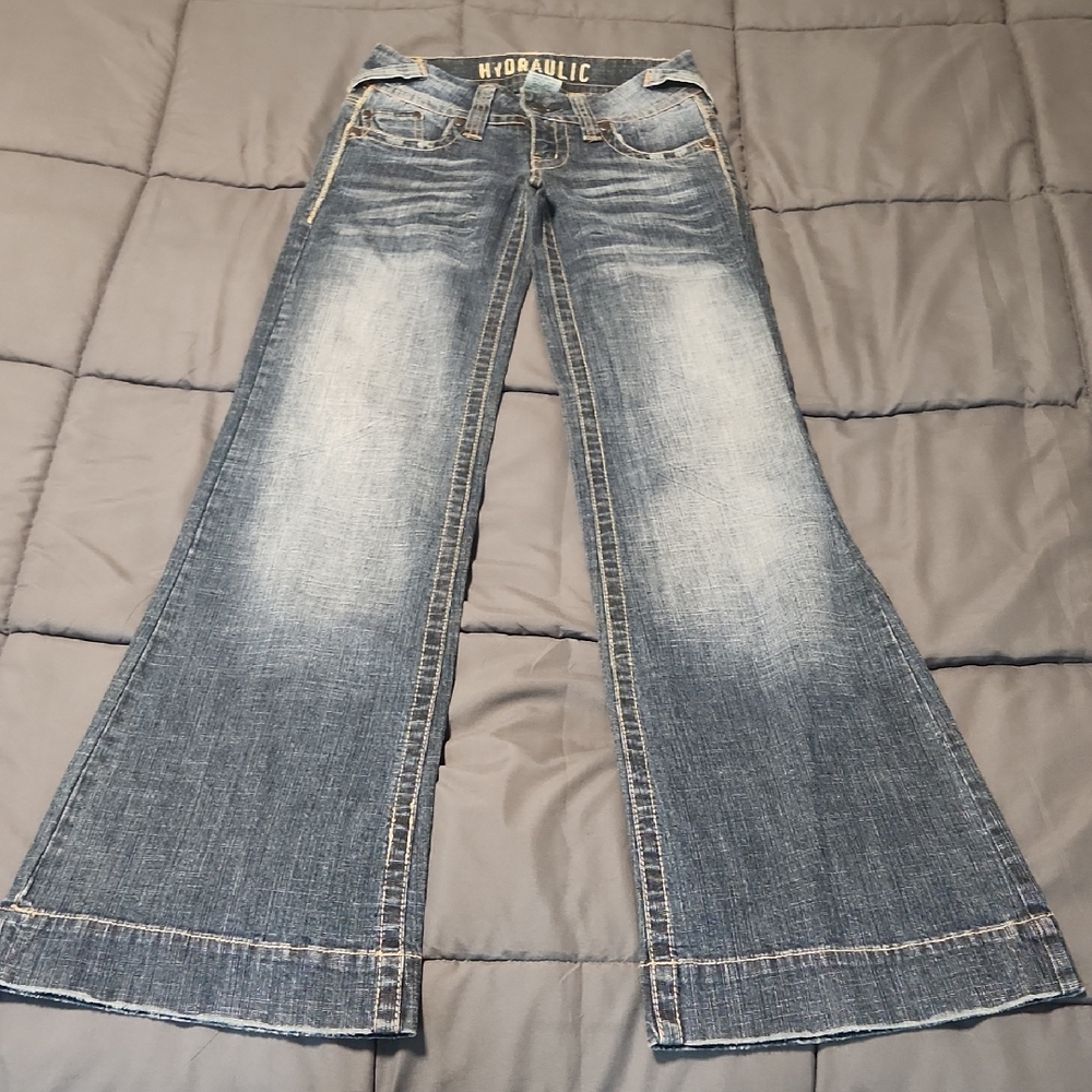 Hydraulic Women's Denim Flare Jeans